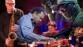 #JazzSurSeine2026 SIMON SPANG-HANSSEN & EAR WITNESS artwork from Le Baiser Sale