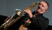 #FestivalJazzSurSeine2026 TRIO AGULHON / BEUF / IMBERT – A Tribute to Sonny Rollins artwork from Le Baiser Sale