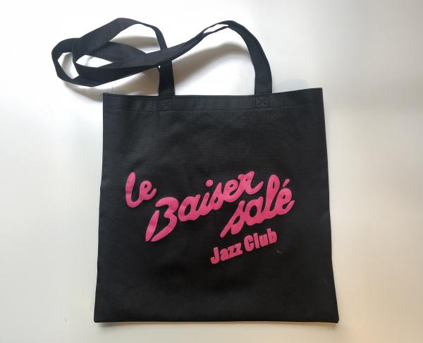 Tote Bag noir Le Baiser Sal&eacute; Jazz Club | &copy; Le Baiser Sal&eacute;